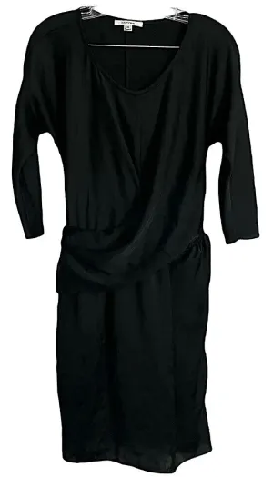 Carven Paris. Black Dress Totokaelo Knee Length