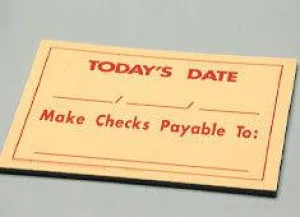Cashier's Day Pad (25/Pad)