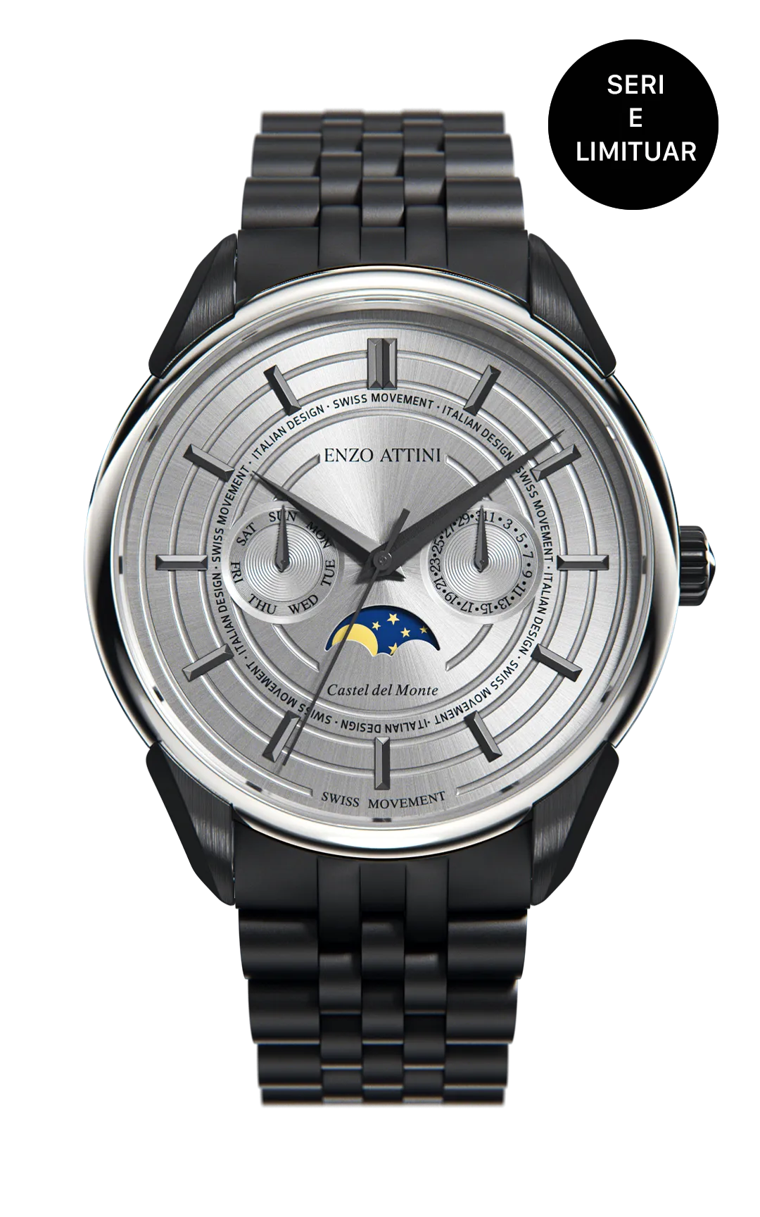 Castel del Monte - President Bracelet / Swiss Movement.