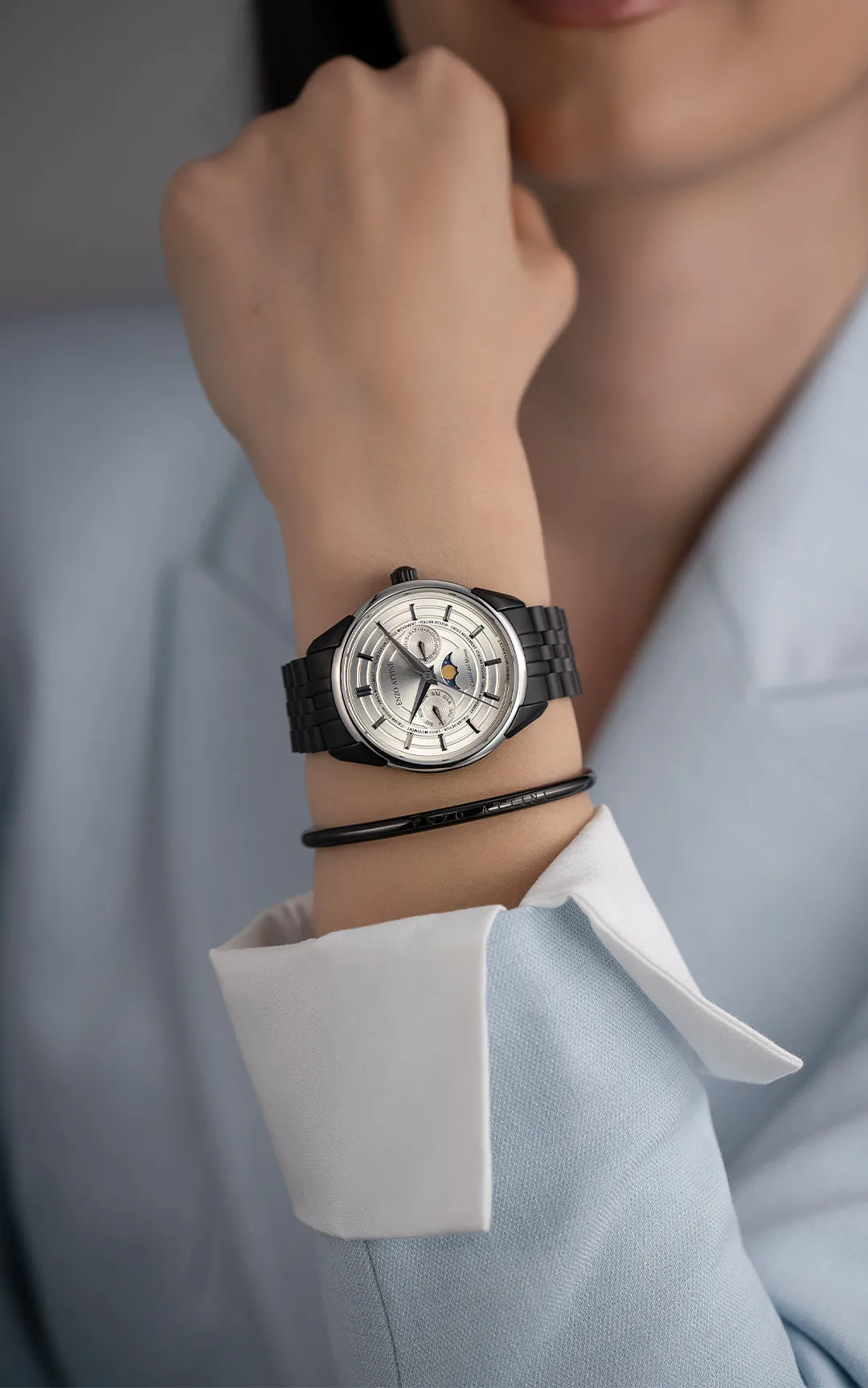 Castel del Monte - President Bracelet / Swiss Movement.