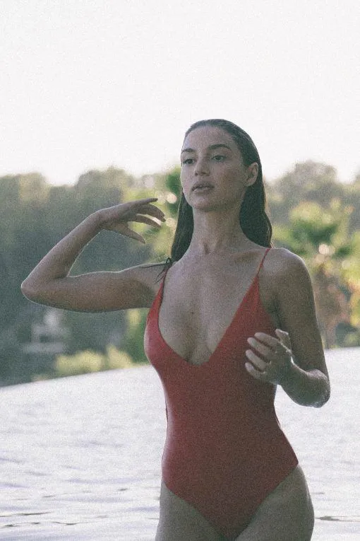 CEDAR SWIMSUIT - RED