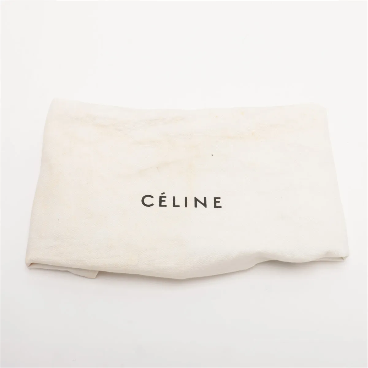 Celine Trapeze Leather & Suede 2 Way Handbag Blue #3266