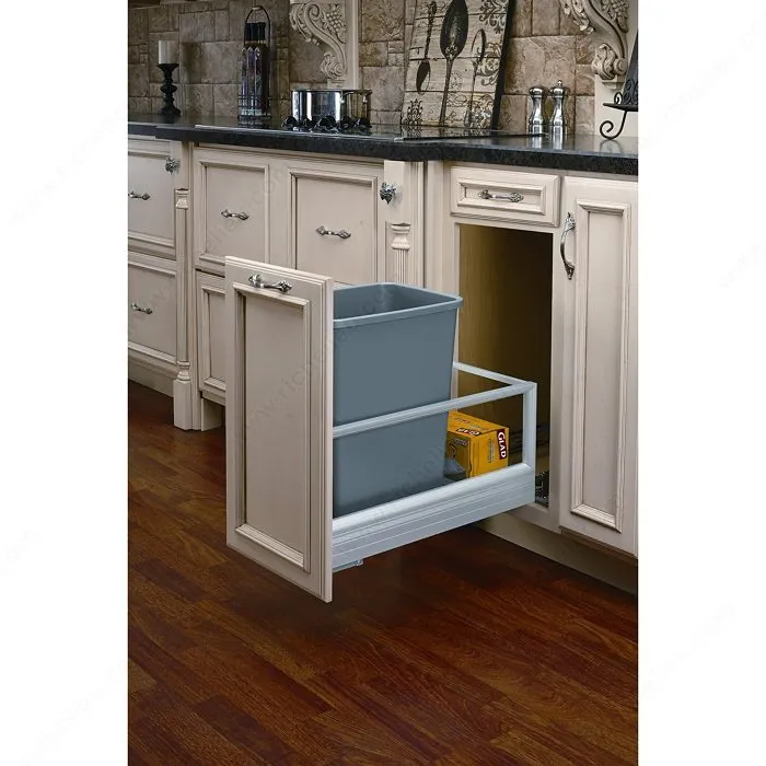 Centre de recyclage coulissant à bac simple Rev-A-Shelf