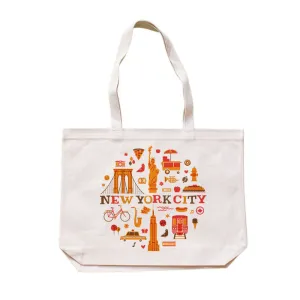 (CHAD GERAN) RETRO NEW YORK TOTE