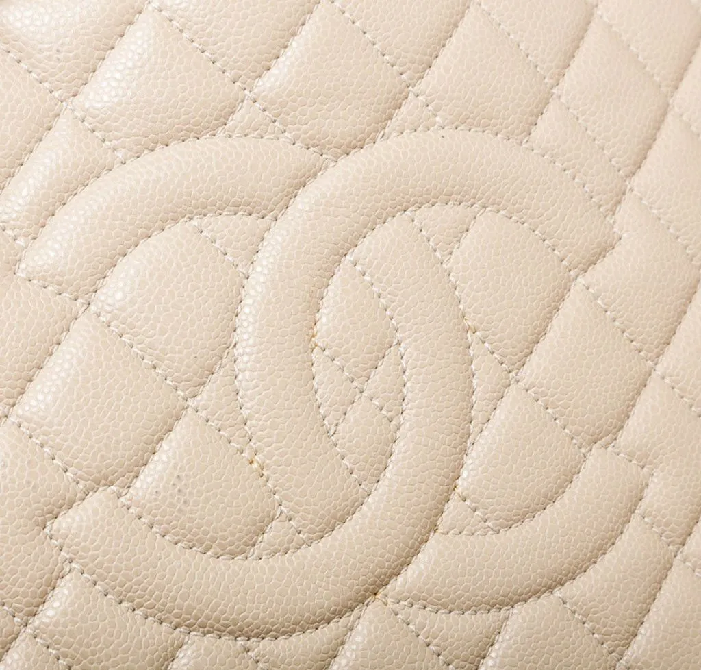 Chanel Grand Shopper Tote Bag Beige