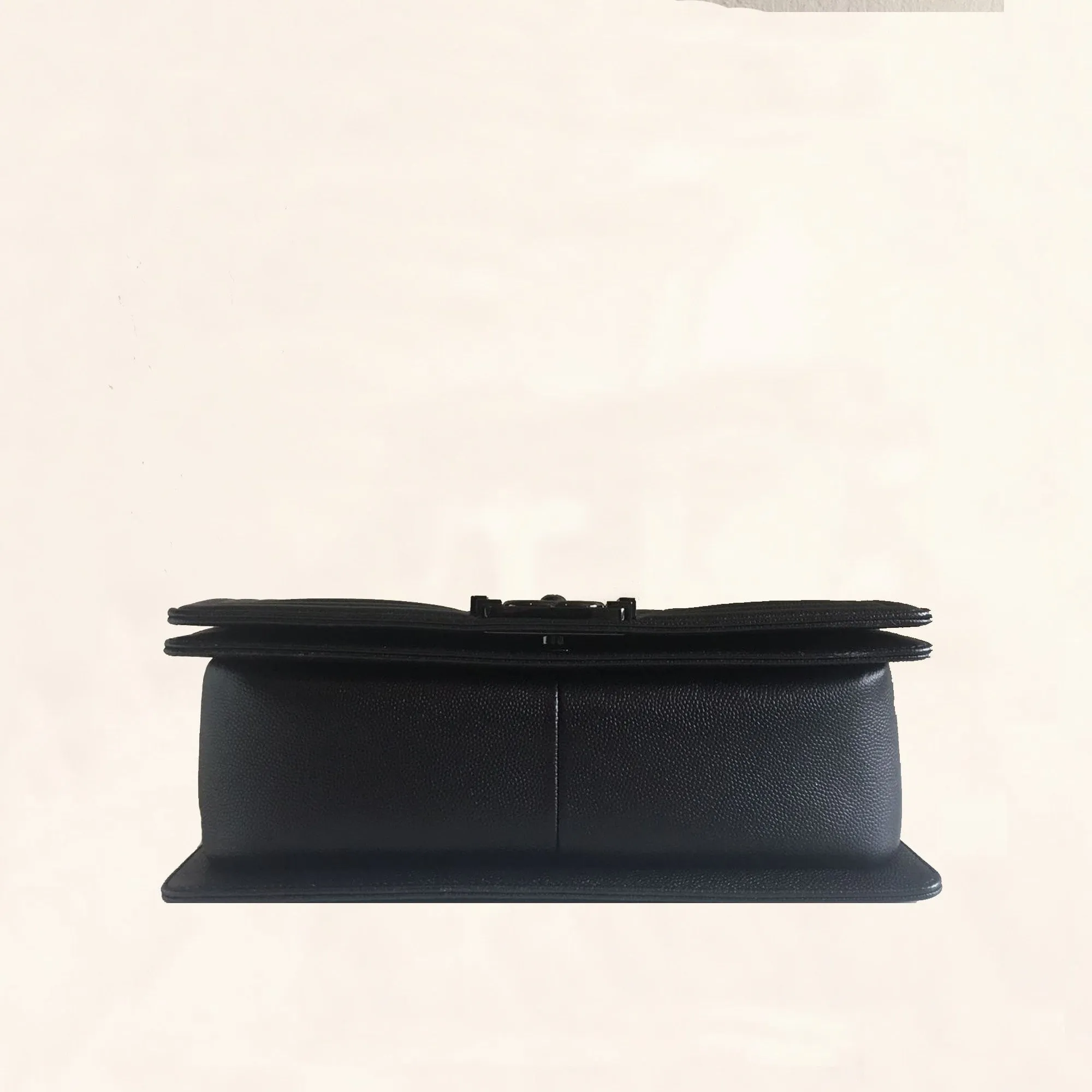 Chanel | Iridescent Caviar So Black Boy Bag | Old Medium