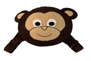 Children's Fair Trade Felt Monkey Backpack