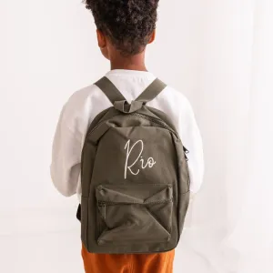 Children's Script Personalised Backpack