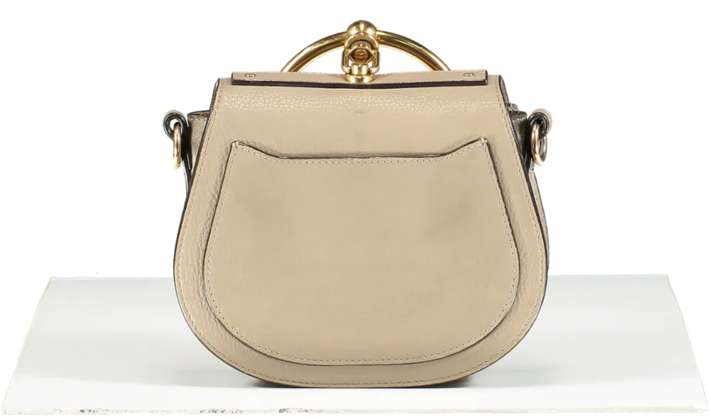 Chloé Brown Nile Leather Handbag With Gold Hardware