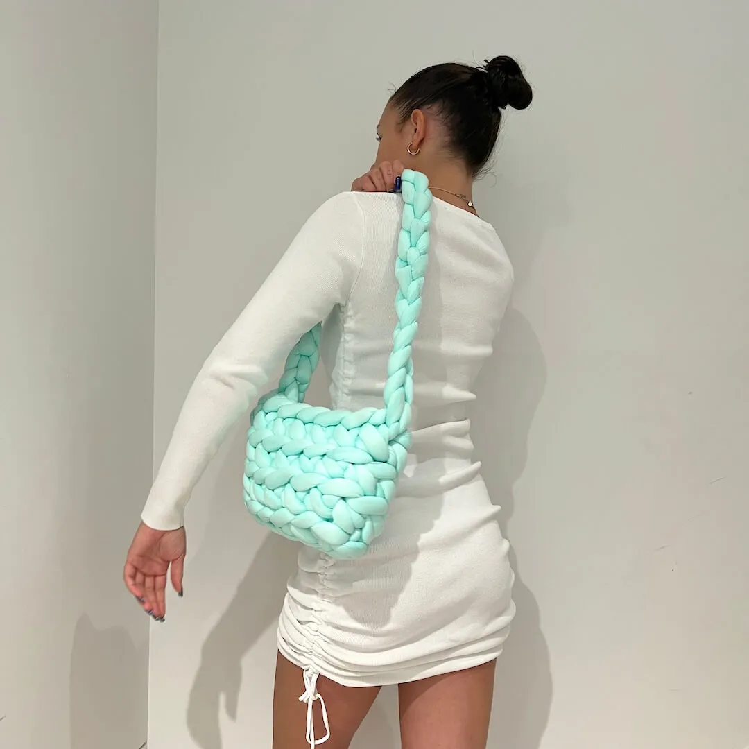 Chunky Knit Tote Bag