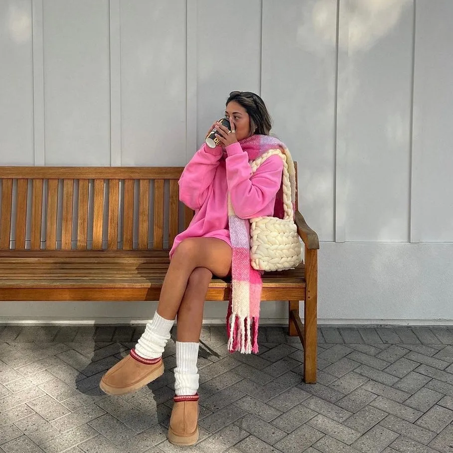 Chunky Knit Tote Bag