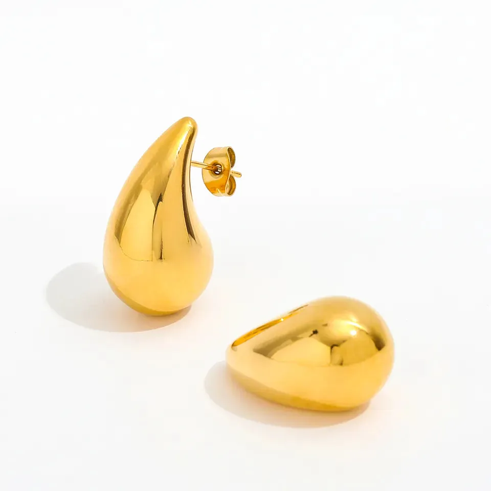 Chunky Vene Earrings