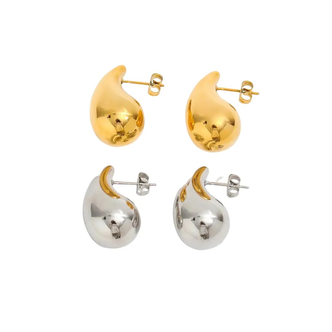 Chunky Vene Earrings