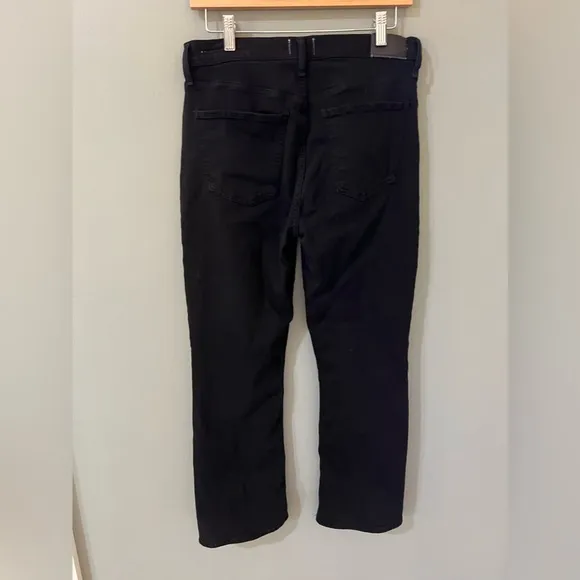 Citizens of Humanity Isola black straight leg denim size 28