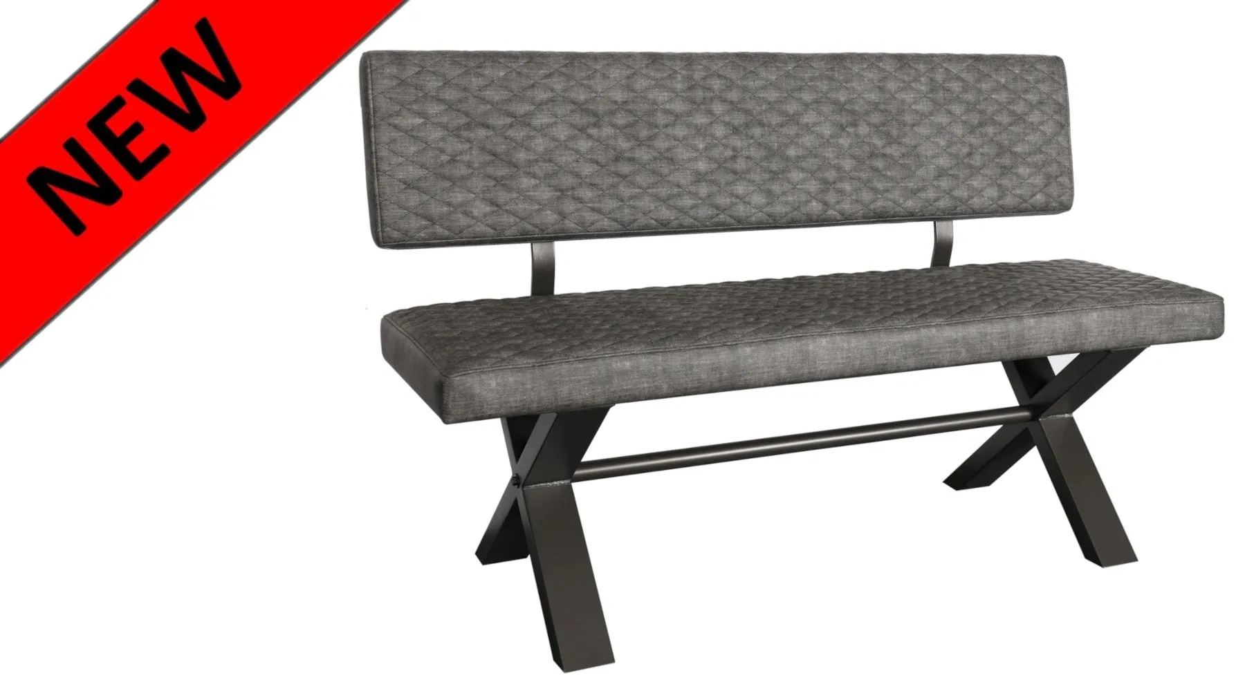 Classic Fusion Retro Stitched Left Hand Corner Bench FSCB-LH