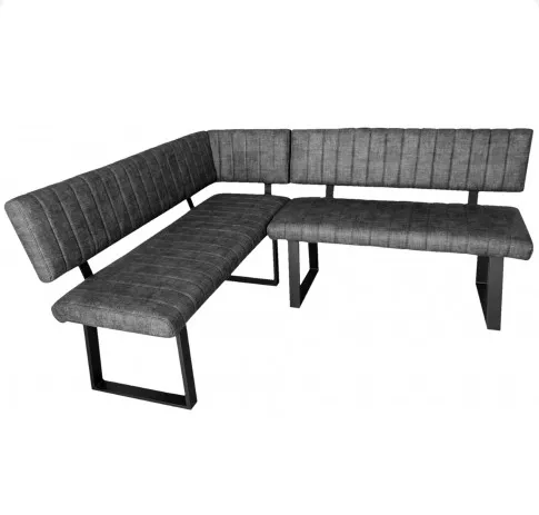 Classic Fusion Retro Stitched Left Hand Corner Bench FSCB-LH