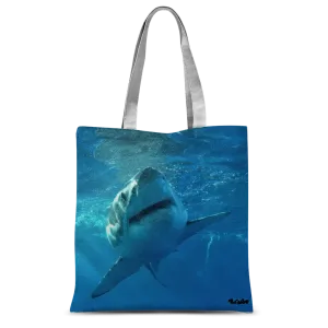 Classic Sublimation Tote Bag - Surrounded by Sharks Collection
