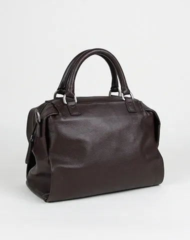 Classic Womens Khaki Work Leather Handbag Purse Leather Khaki Work Shoulder Bag Handbag Purse for Ladies
