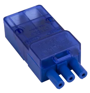 Click CT105F 3 Pole Female Push Fit Connector