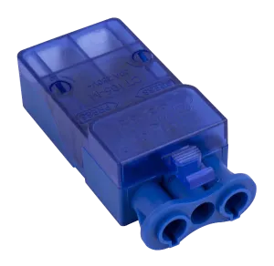 Click CT105M 3 Pole Male Push Fit Connector