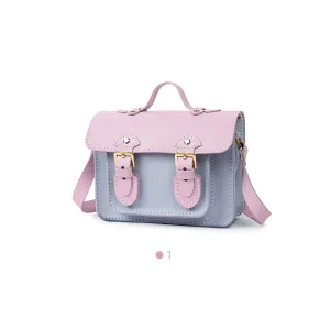 Color block Small Cambridge Leather Bag Kit