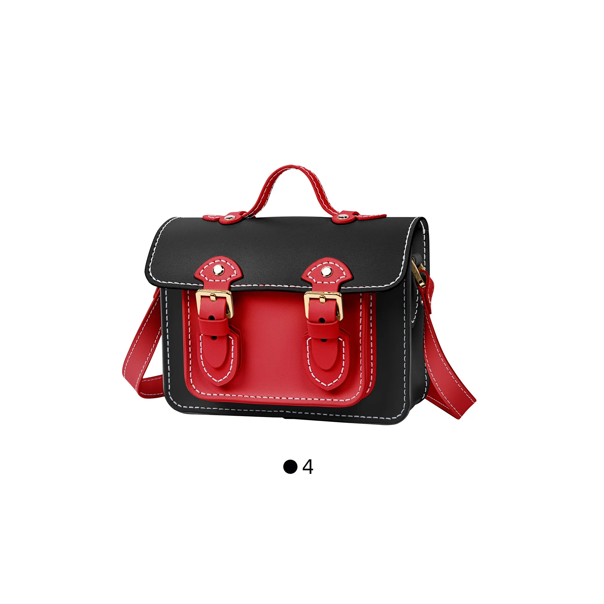 Color block Small Cambridge Leather Bag Kit
