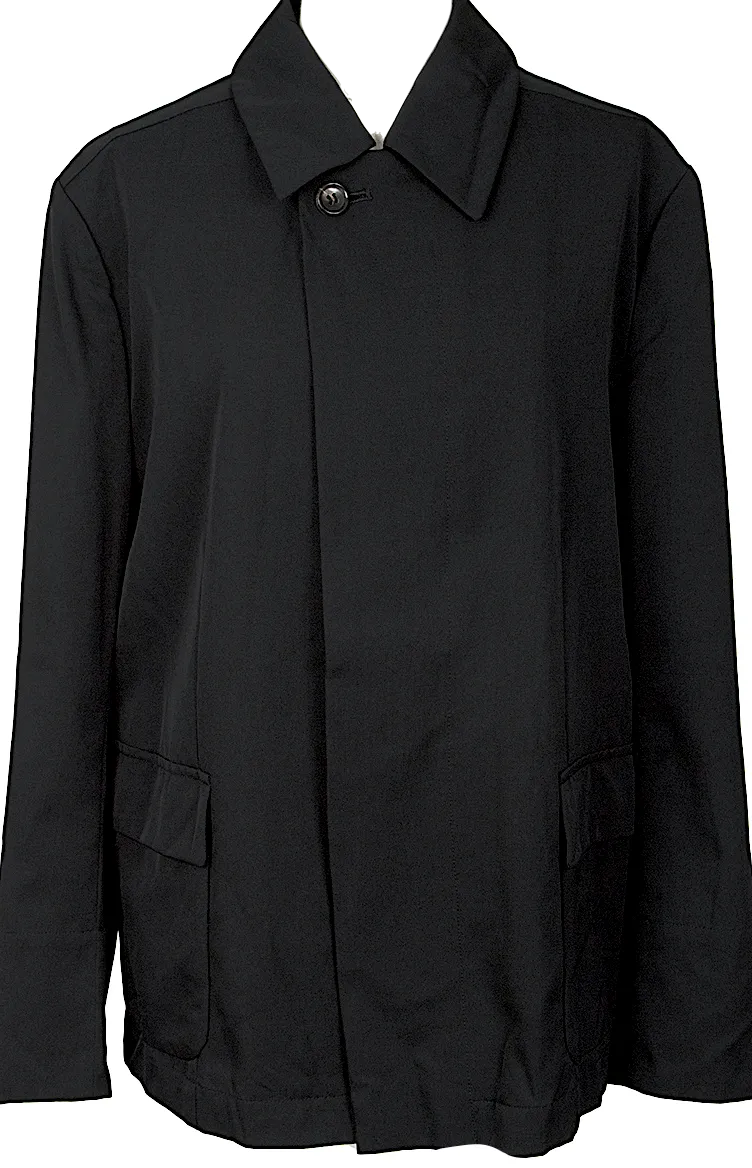 COMME des GARCONS JAPAN. robe de chambre Black Wool Gaba Jacket