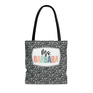 COMPOSITION NOTEBOOK TOTE BAG