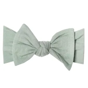 Copper Pearl - Knit Headband Bow - Briar