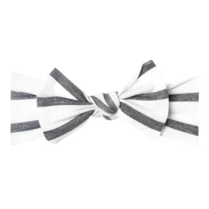 Copper Pearl - Knit Headband Bow - City