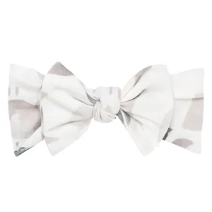 Copper Pearl - Knit Headband Bow - Eclipse