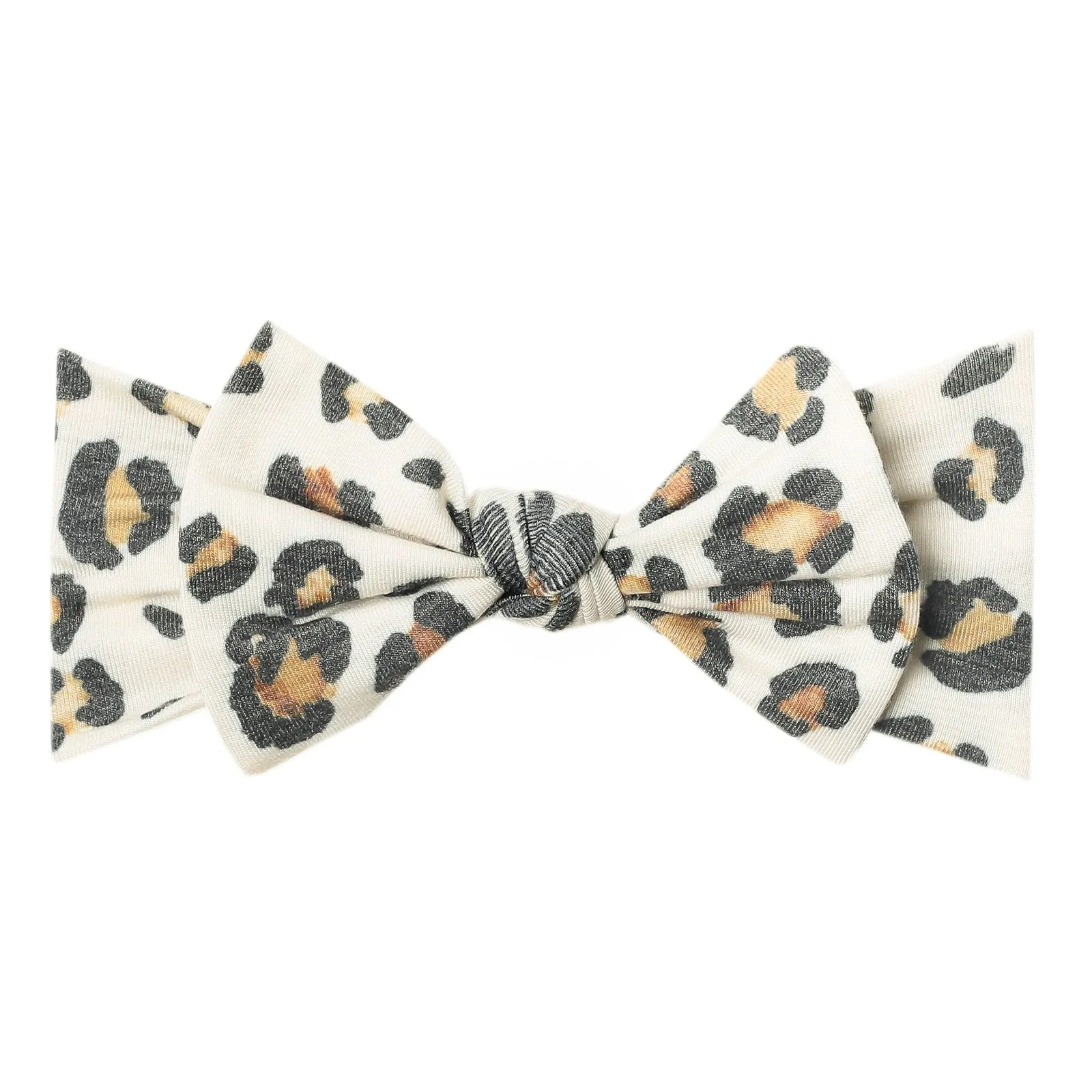 Copper Pearl - Knit Headband Bow - Zara