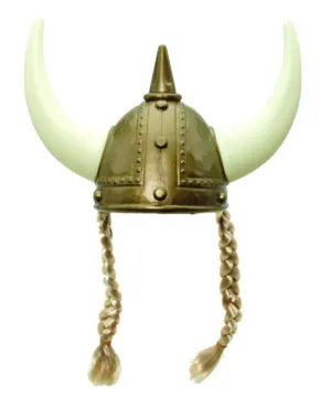 Cosplay | Viking Helmet and Horns With Braids