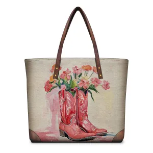 Cowgirl Classic Tote Vintage Blooms