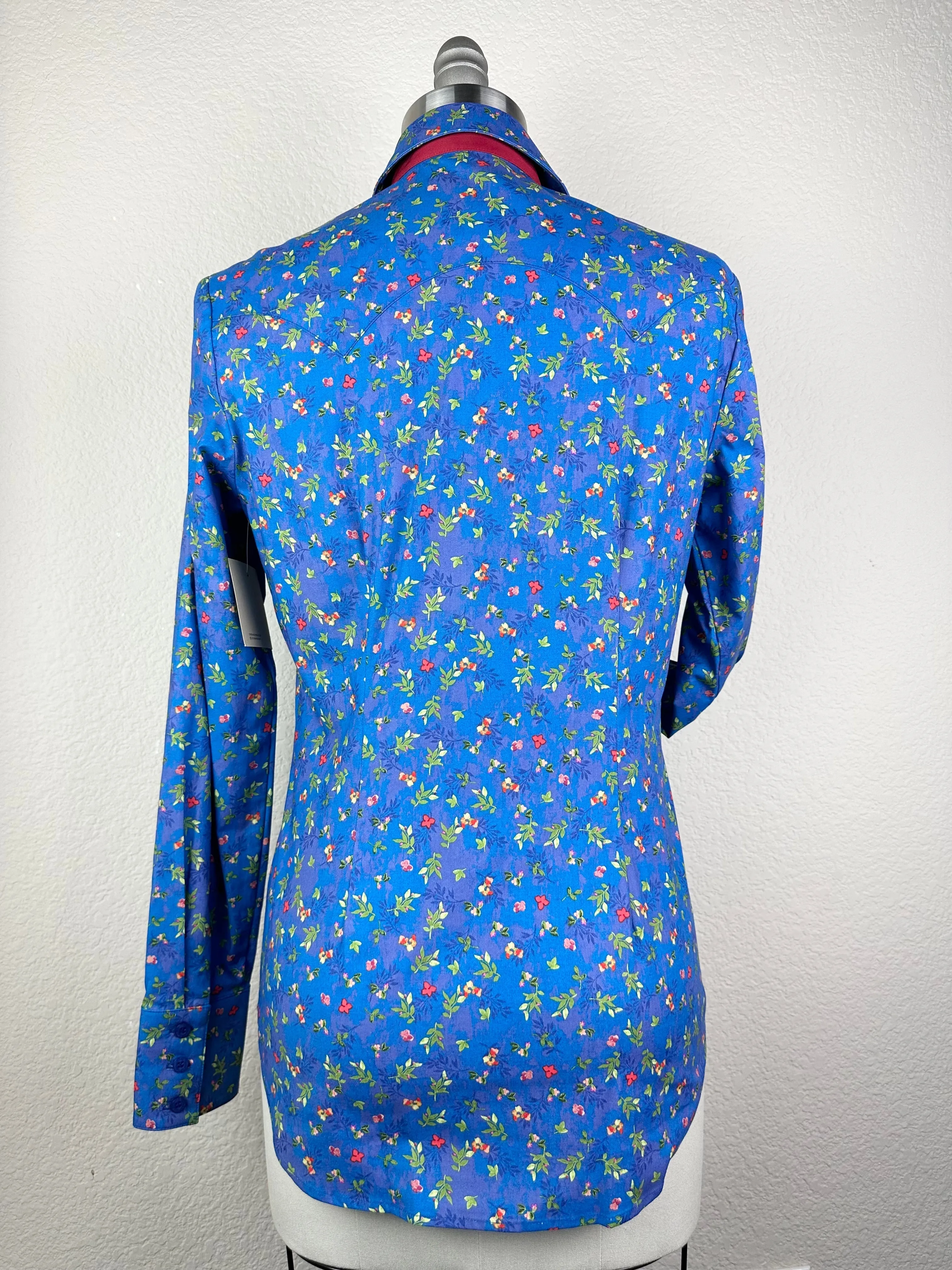 CR Western Pro Royal Floral-FINAL SALE