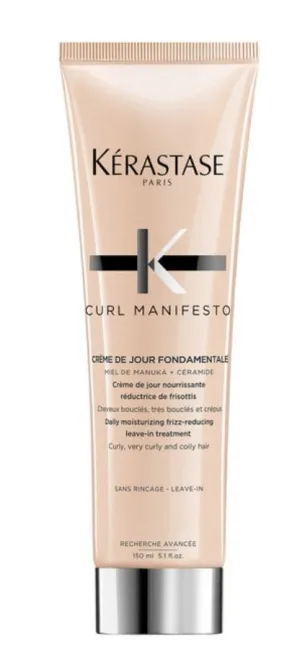 Crema sin enjuague Kerastase Curl Manifesto para Cabello Rizado