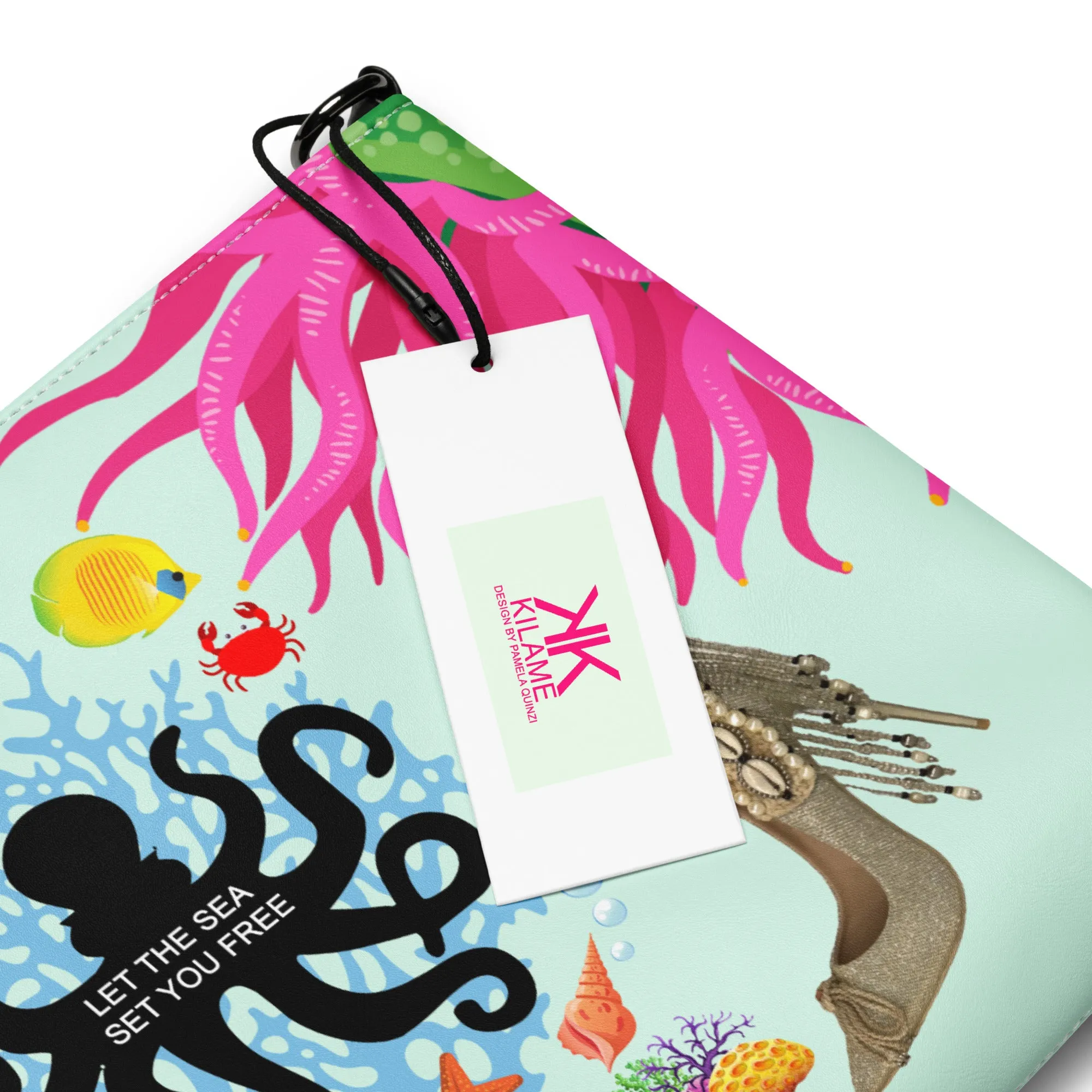 Crossbody bag 'Let the see set you free'