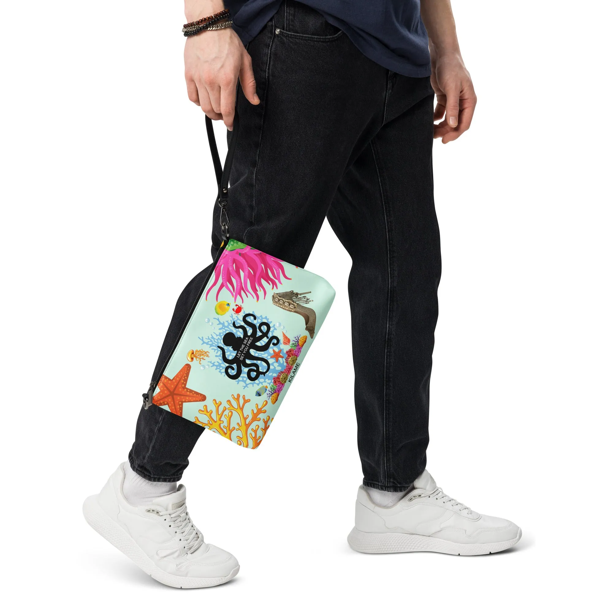 Crossbody bag 'Let the see set you free'