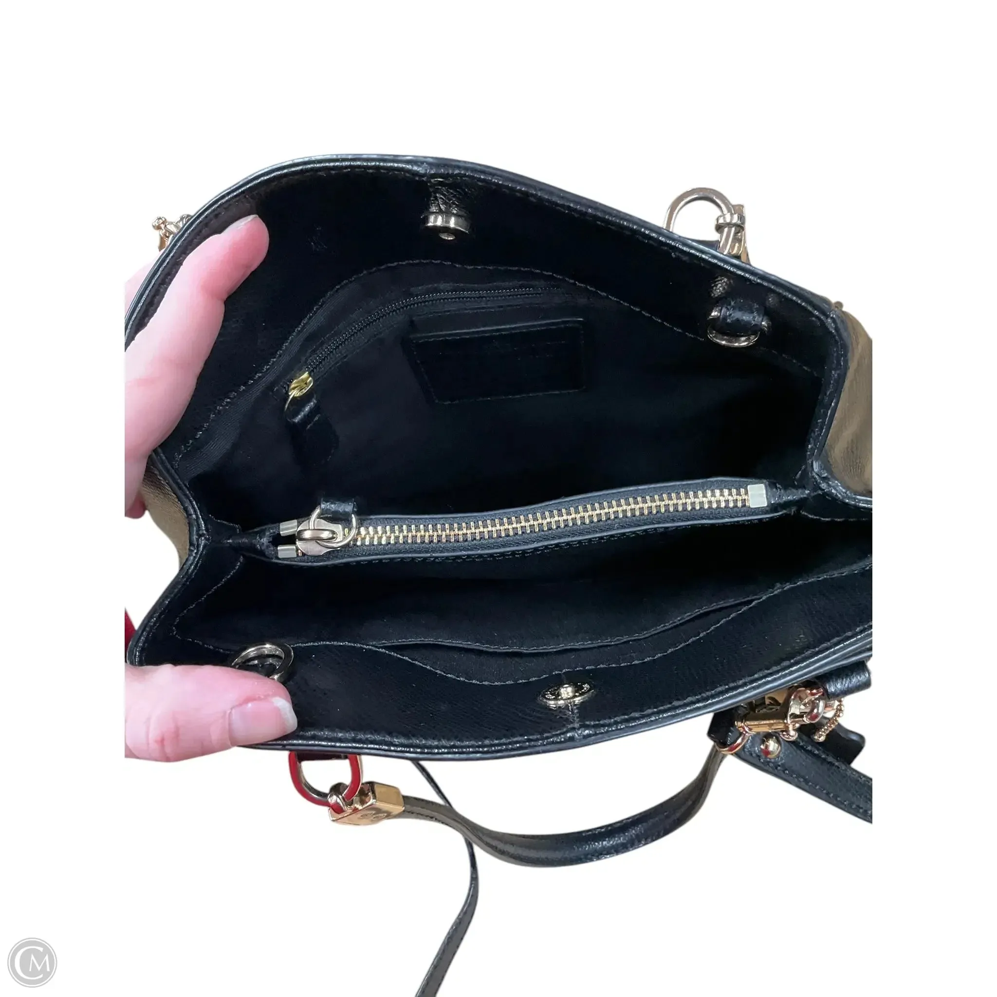 Crossbody Designer By Coach, Size: Medium