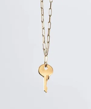 Dainty Emily Key Brooklyn Chain Necklace