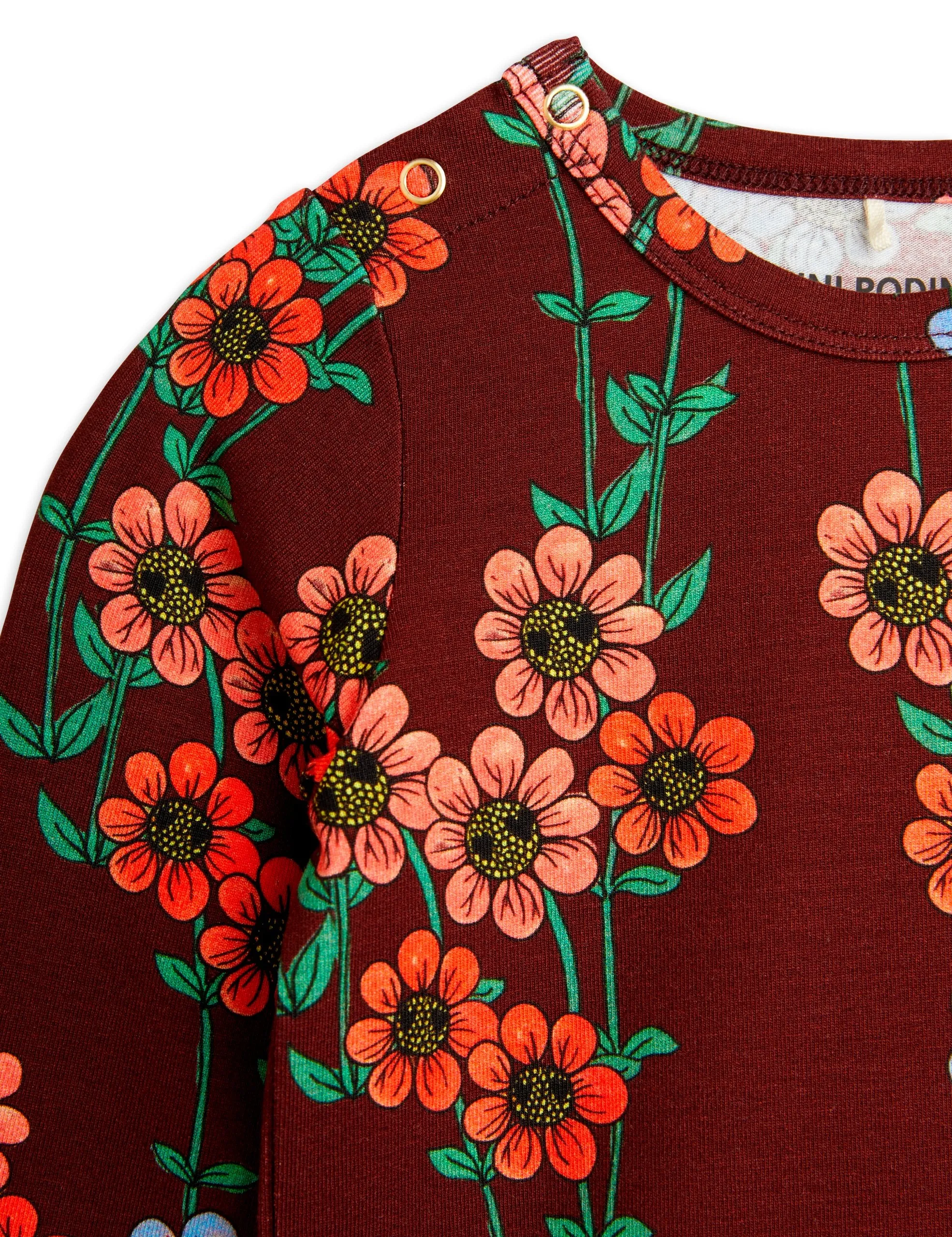 Daisies Long Sleeve Bodysuit - Multi