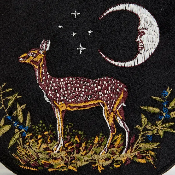 Deer & Moon  Saddle Bag