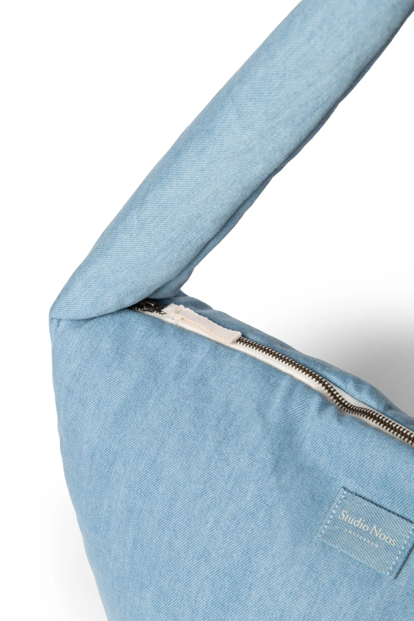 Denim Solid Cross Body Bag