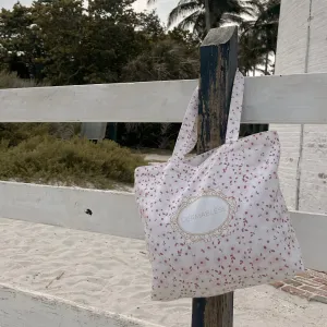 Dermabless Floral Tote Bag