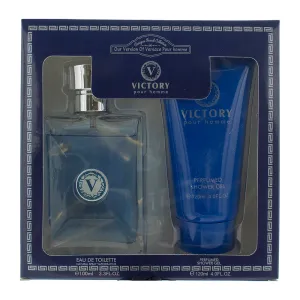 Designer French Collection Victory Eau de Toilette Gift Set  Eau de Toilette 100ml - Shower Gel 120ml