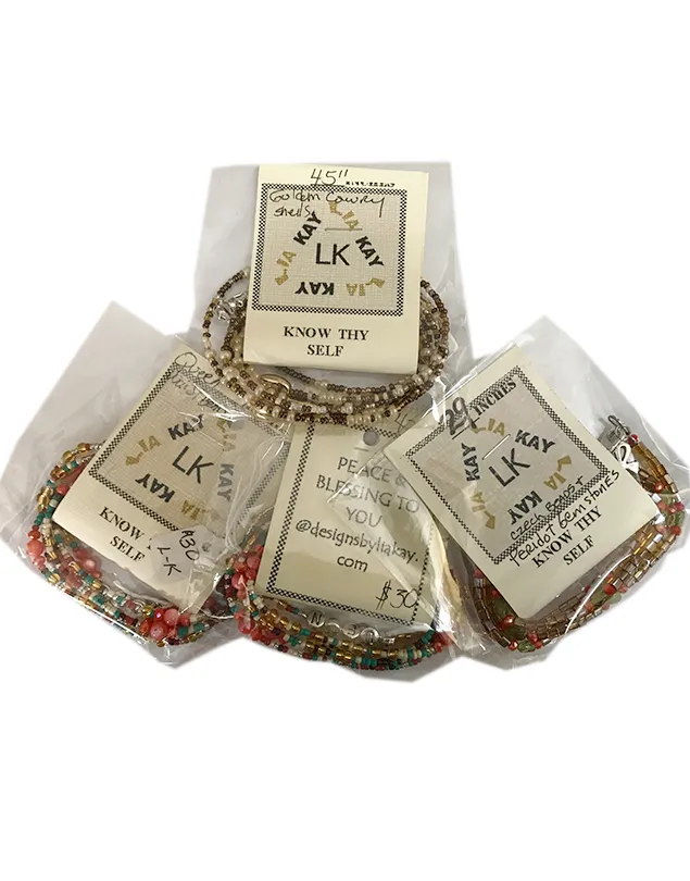 DESIGNER WAISTBEADS: by Lia Kay