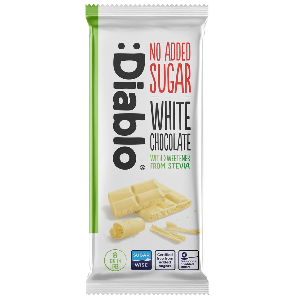 Diablo Chocolate Mixed - 5x75g. (No Added Sugar)