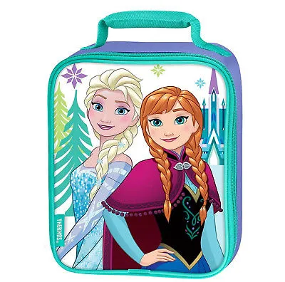 Disney Frozen Anna Elsa Thermos Lunch Bag Box Tote