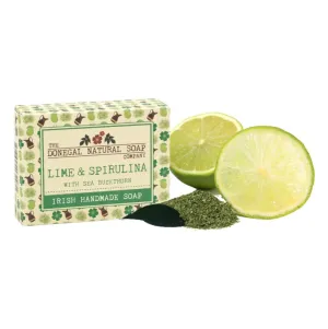 Donegal Natural Soap - Lime & Spirulina Natural Irish Soap Bar 100g