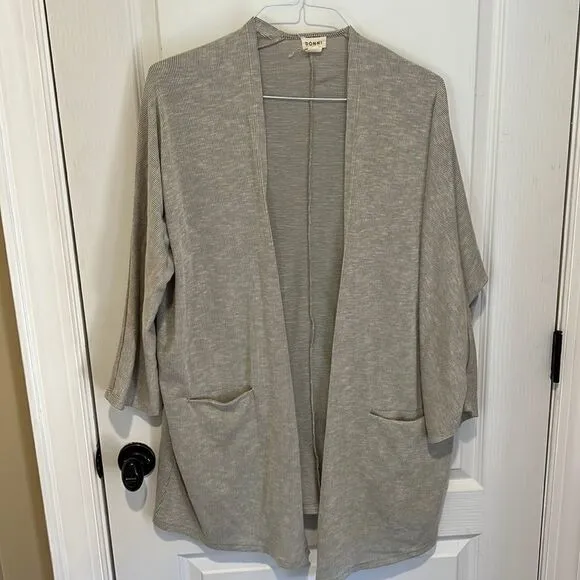 Donni Designer One Size Gray Cardigan